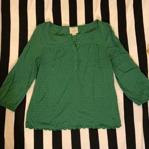 Maeve Green Blouse